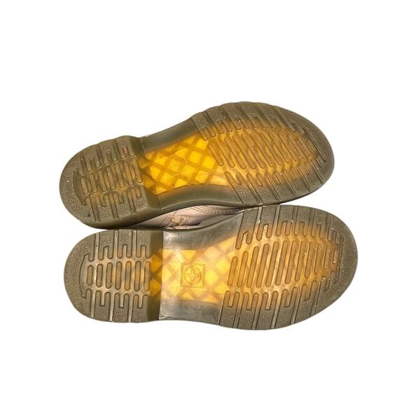 Doc Dr. Martens 25634 Side-Zip Combat Boots Size 1 Taupe - Picture 5 of 6